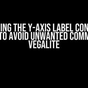 Conquering the Y-Axis Label Conundrum: How to Avoid Unwanted Commas in VegaLite